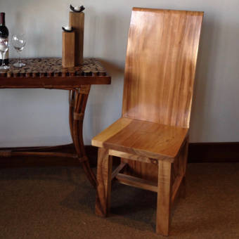 Chicteak Amazon Solid Wood Dining Chair Wayfair Ca