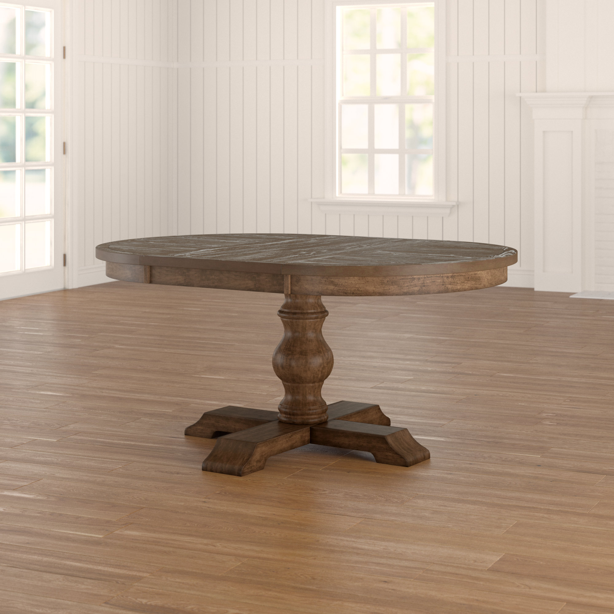 Birch Lane Lowrance Extendable Dining Table Reviews Wayfair