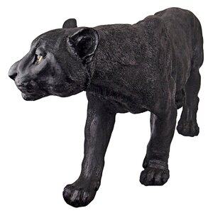 Shadowed Predator Panther Garden Statue