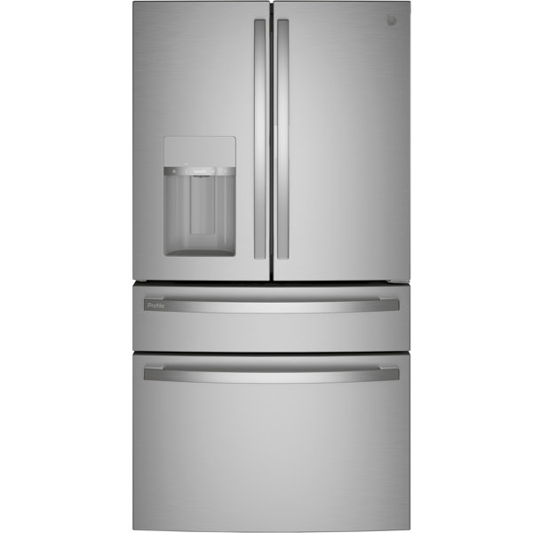 Ge Profile Smart Appliances 36 French Door 27 6 Cu Ft Energy Star Refrigerator Reviews Wayfair