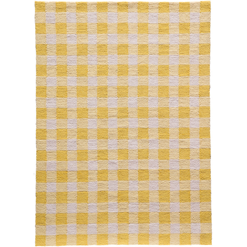 August Grove Violet Hand Woven Yellow White Area Rug Reviews Wayfair Violet Hand Woven Yellow White Area Rug