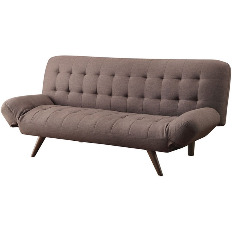 Ebern Designs Sos Twin Or Smaller Tufted Back Convertible Sofa Wayfair