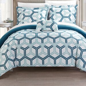 Marcia Reversible Comforter Set