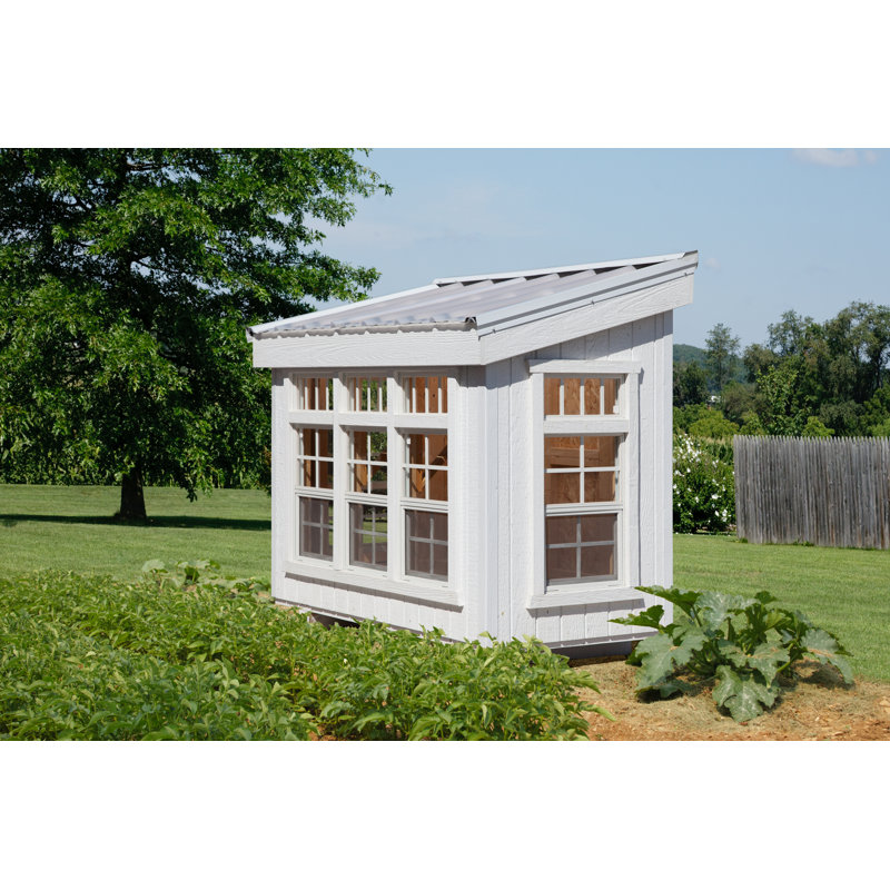 Little Cottage Company Petite 5 Ft W X 2 5 Ft D Greenhouse Wayfair