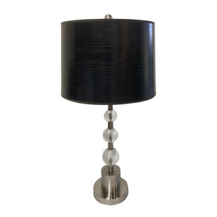 Go to store & view more images Risa Crystal Ball Table Lamp by Wrought Studio