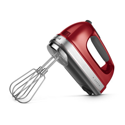 KitchenAid® 9-Speed Hand Mixer KitchenAid Color: Candy Apple Red