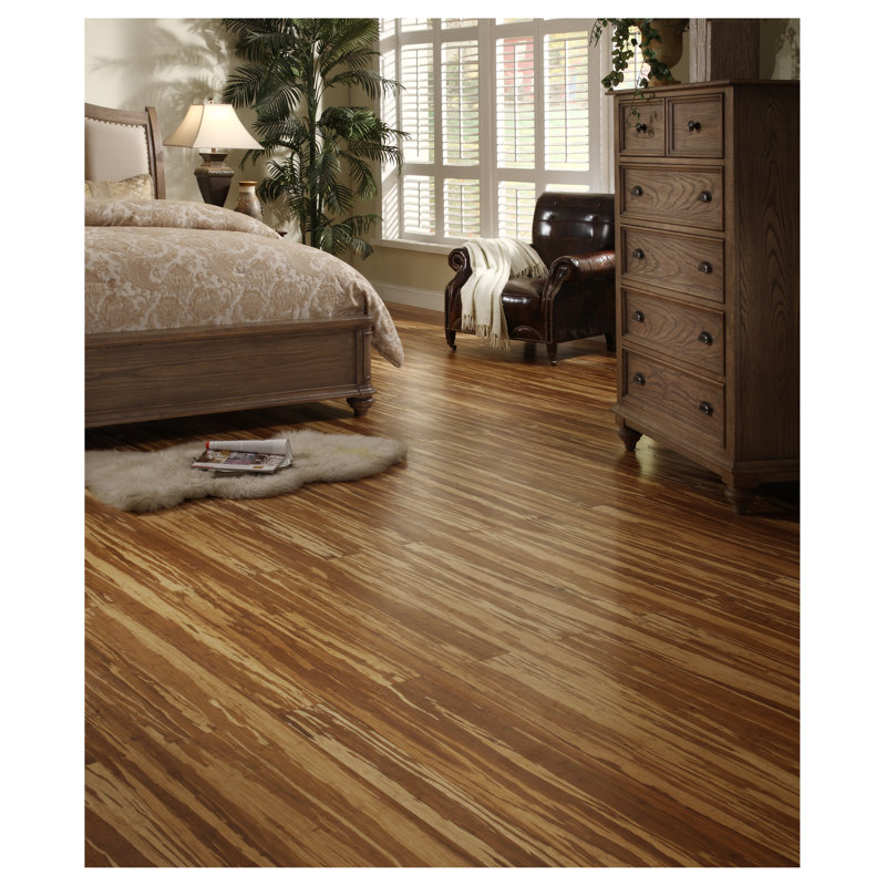 Easoon Usa 4 3 Solid Strand Woven Bamboo Flooring In Tigerstripe 4 3 Solid Strand Woven Bamboo Flooring In Tigerstripe
