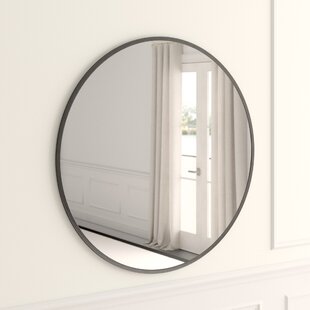 Tema round or oval  Mirror with Solid pine Frame 400mm dia 