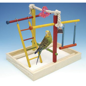 Medium Wooden Playground Bird Activity Center
