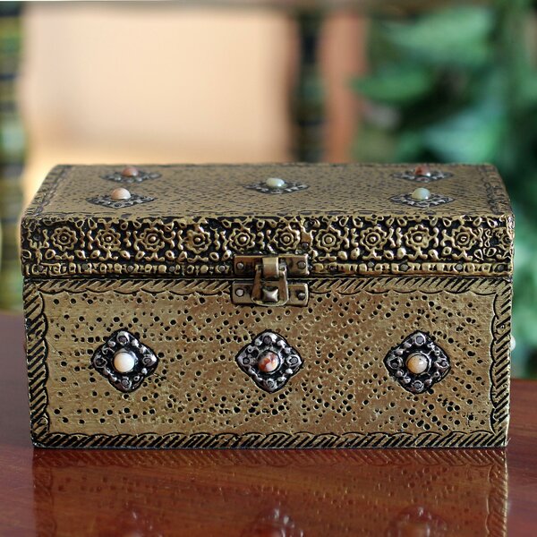 wooden chest jewelry box