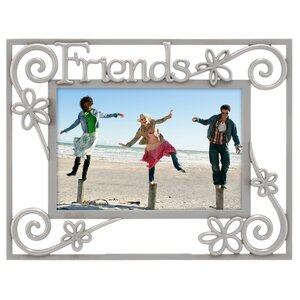 Friends Pierced 4'' x 6'' Picture Frame