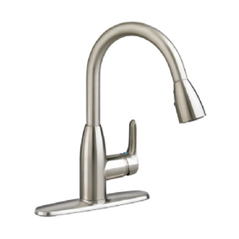 American Standard Colony Soft Pull Down Single Handle Kitchen Faucet Wayfair