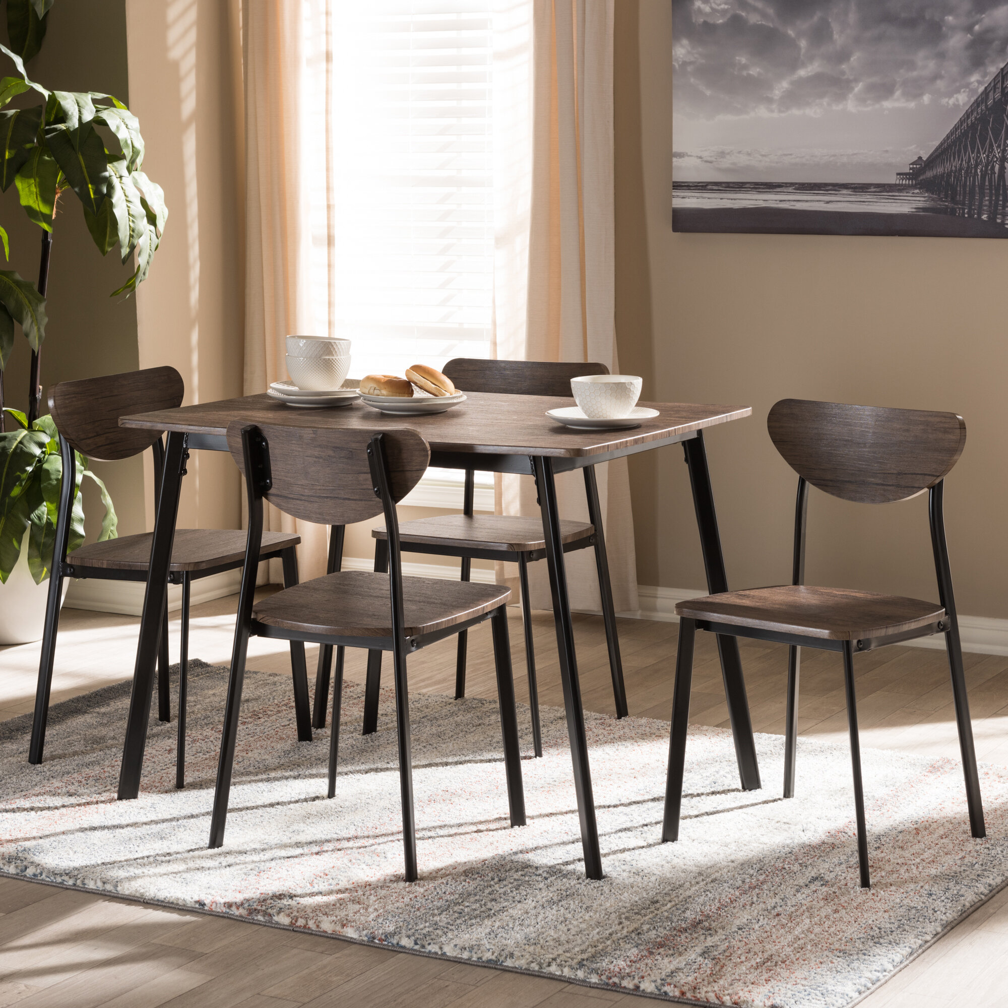 kaelin 5 piece dining set