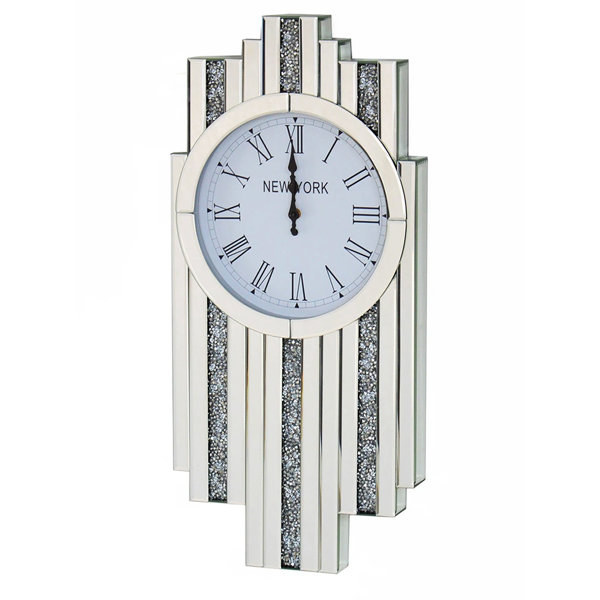 Art Deco Wall Clock Wayfair Co Uk It arrives with three complete sets of the flexible aluminum hour.