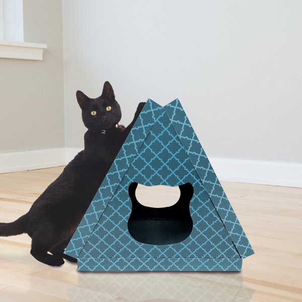 Tucker Murphy Pet 18 Atchley Triangle Cat Tree Reviews Wayfair