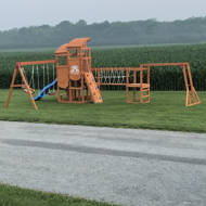 little tikes adventures bobcat ridge swing set