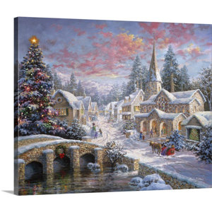 'Heaven on Earth' Painting Print on Wrapped Canvas