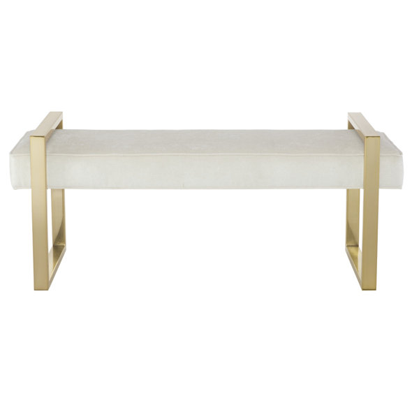 Bernhardt Jet Set Faux Leather Bench Wayfair