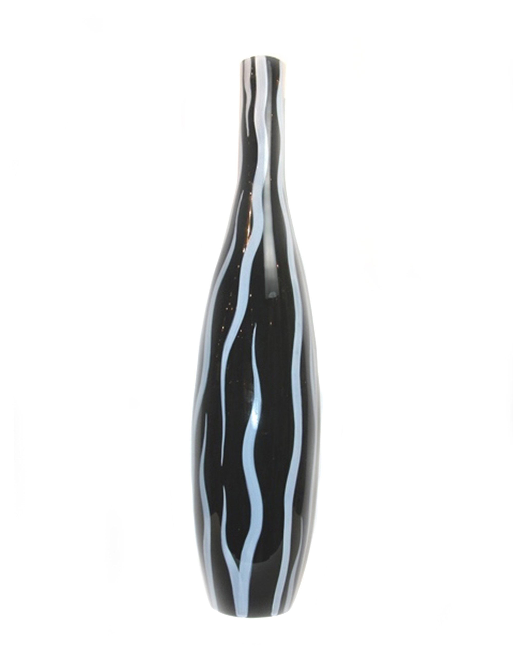 Murano Art Collection Handmade Glass Floor Vase Wayfair