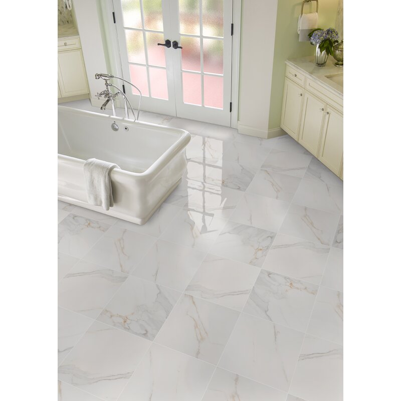 Msi Adella 18 X 18 Porcelain Stone Look Wall Floor Tile Reviews Wayfair