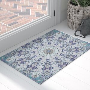 Alison Coxon Jungle Kaleidoscope Cool Doormat