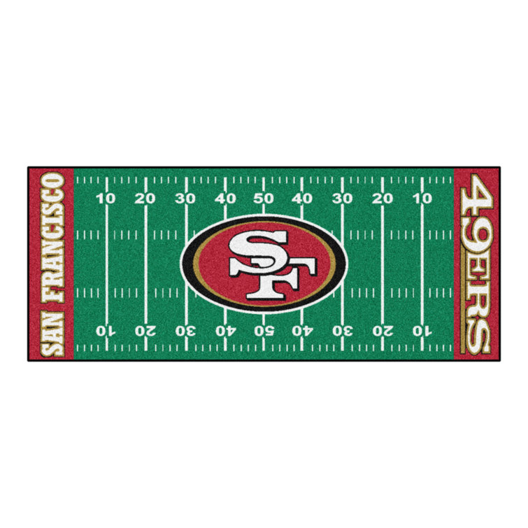 FANMATS NFL - San Francisco 49ers Football Field Runner ...