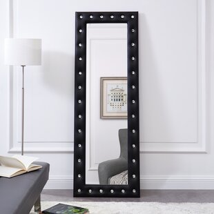 Mirror and Crystal Accented Standing Picture Frame 