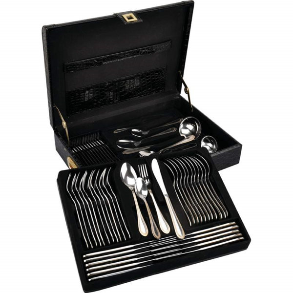 Gold Trimmed Flatware Wayfair Out of the over 500 stainless flatware patterns we carry, the majority of them are made in china. gold trimmed flatware