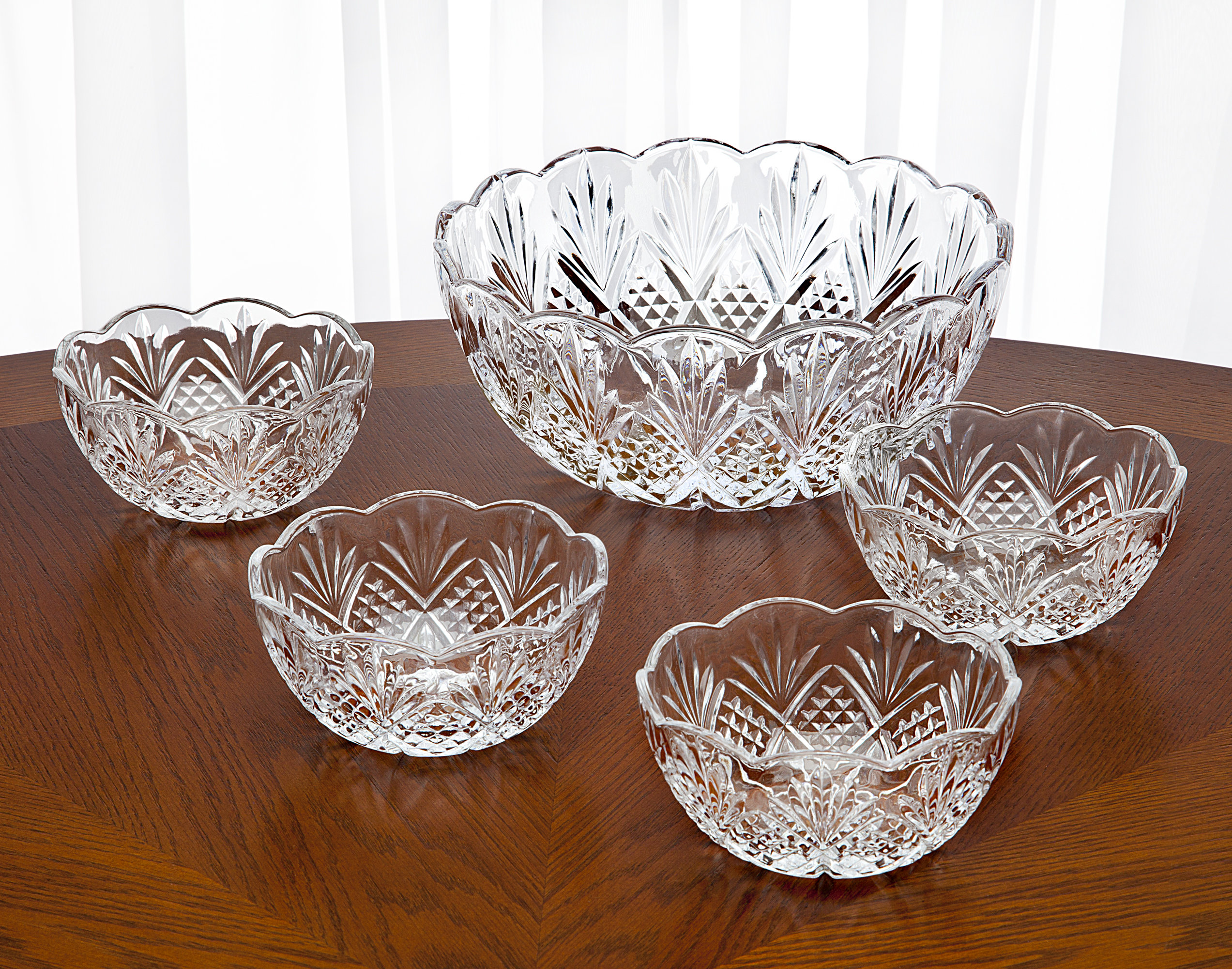 Godinger Silver Art Co Dublin 5 Piece Serving Bowl Set Reviews Wayfair