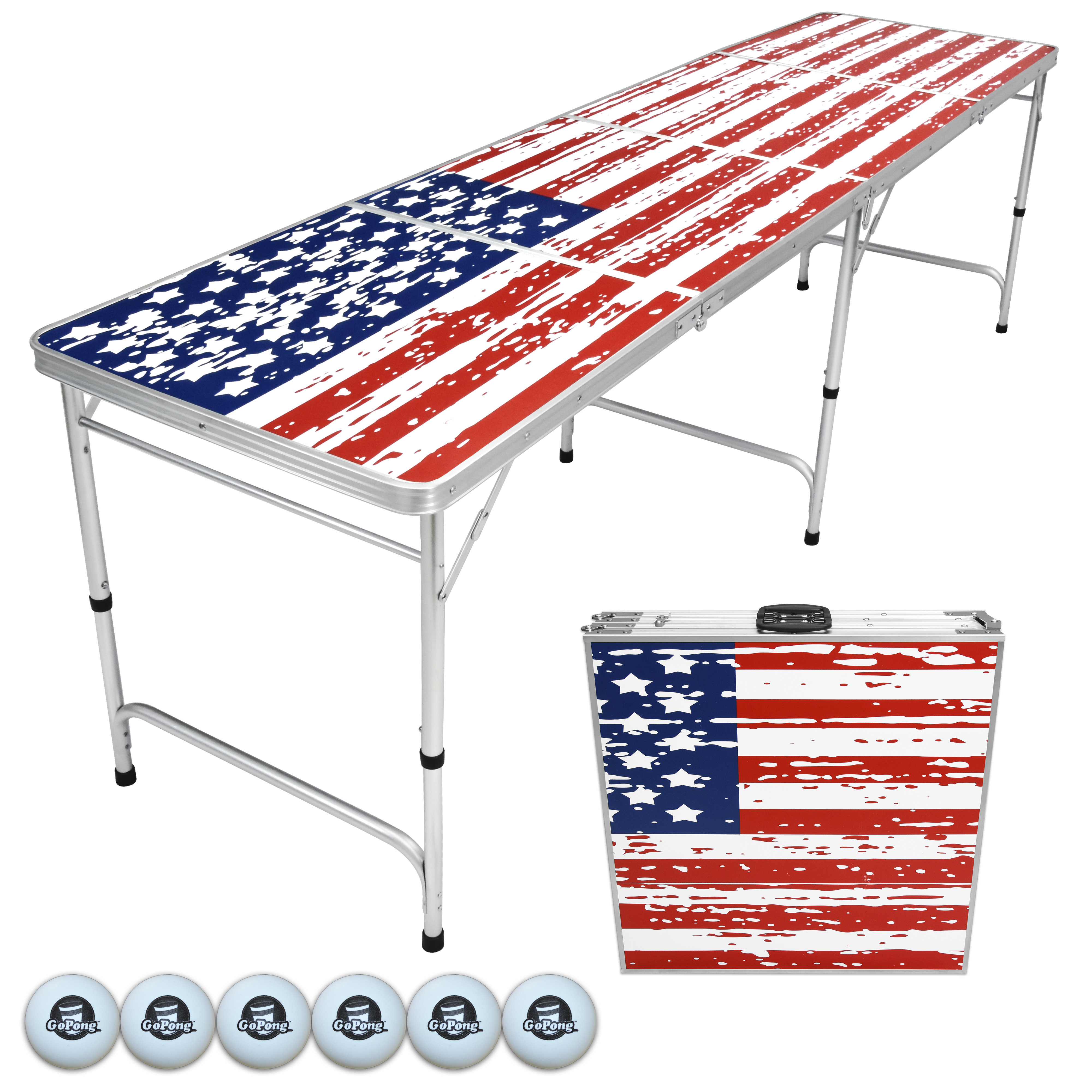 8 Foot Beer Pong Table Tailgate Table