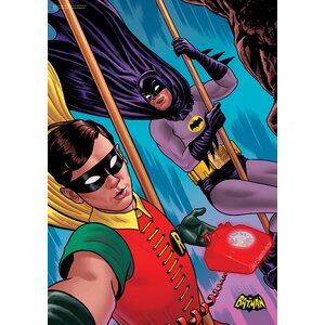 Batman Classic TV Series 'Dynamic Selfie' Graphic Art Print