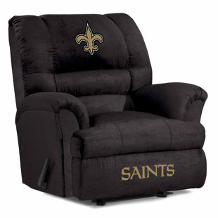 Nfl New Orleans Saints Furniture You Ll Love Wayfair Nfl Daddy Manual Recliner