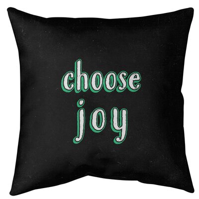 Choose Joy Floor Pillow ArtVerse Size: 36