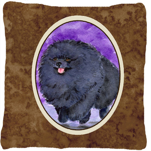 East Urban Home Pomeranian Indoor Outdoor Graphic Print Throw Pillow Wayfair