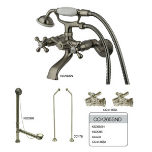 Clawfoot Bathtub Faucets You\'ll Love | Wayfair Clawfoot Bathtub Faucets You\'ll Love | Wayfair