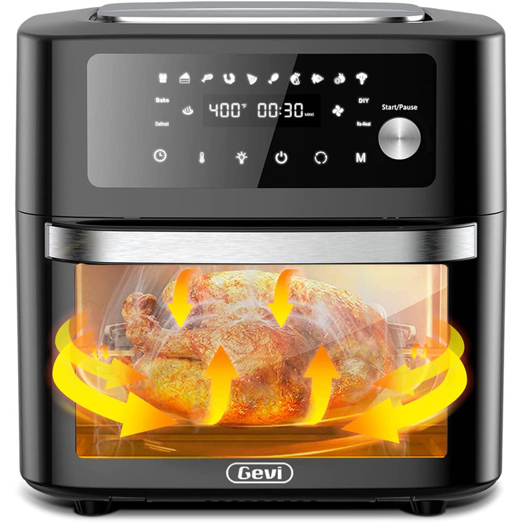 Gevi 10-in-1 Air Fryer Oven 20 Quarts Countertop Oven With 360° Air