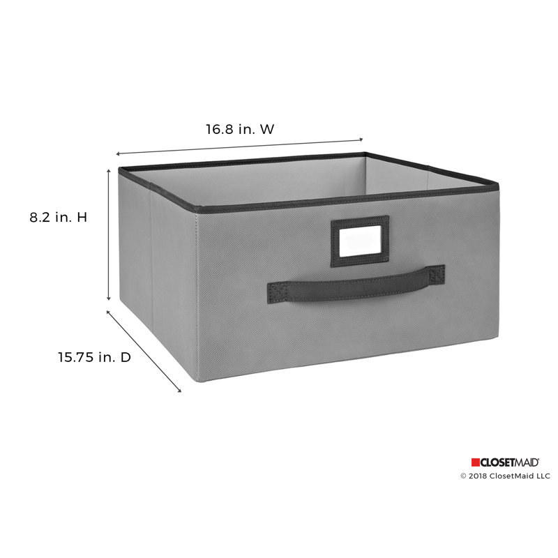 Closetmaid Storage Fabric Bin Reviews Wayfair