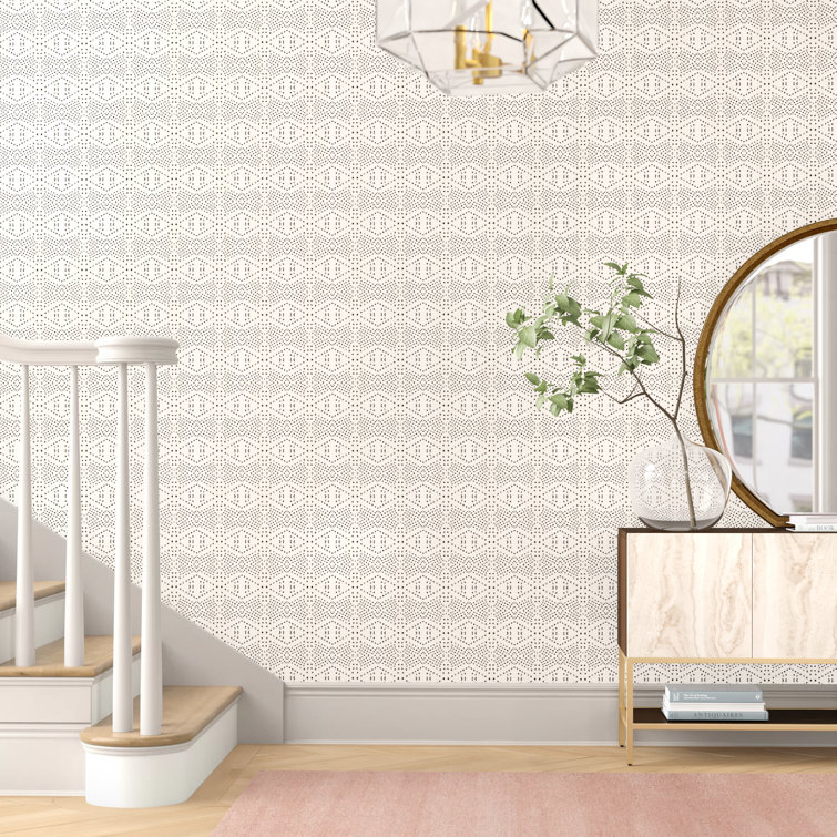 Mistana™ Orion Tile Matte Smooth Peel and Stick Wallpaper Mistana™ Orion Tile Matte Smooth Peel and Stick Wallpaper