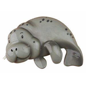 Travel Manatee Shaped Ornament