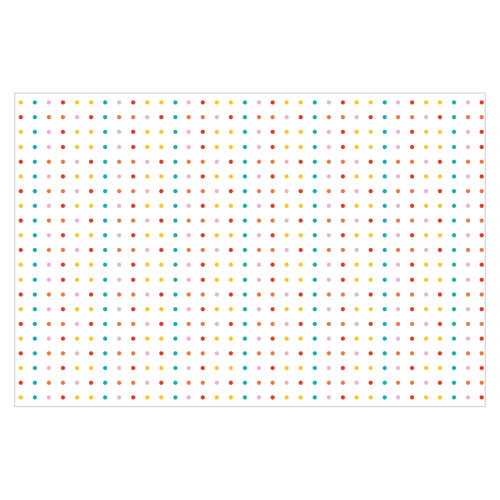 No. UL748 Little Dots 2.9m x 4.32m Textured Matte Peel & Stick Wall Mural East Urban Home