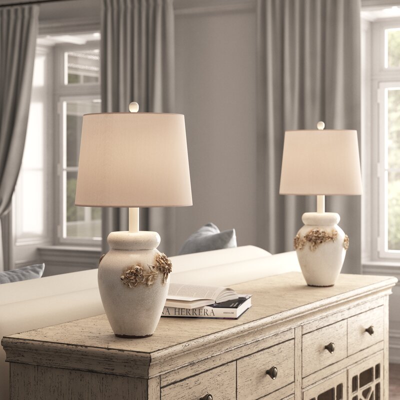 wayfair white table lamps