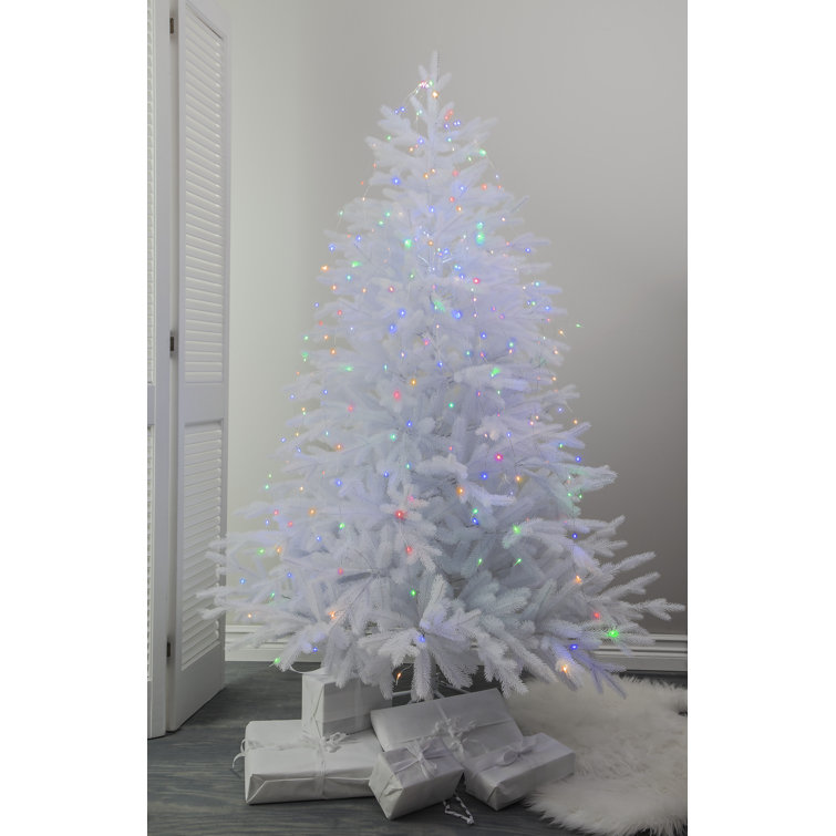 Die Saisontruhe Künstlicher Weihnachtsbaum 180 cm Weiß mit Ständer 