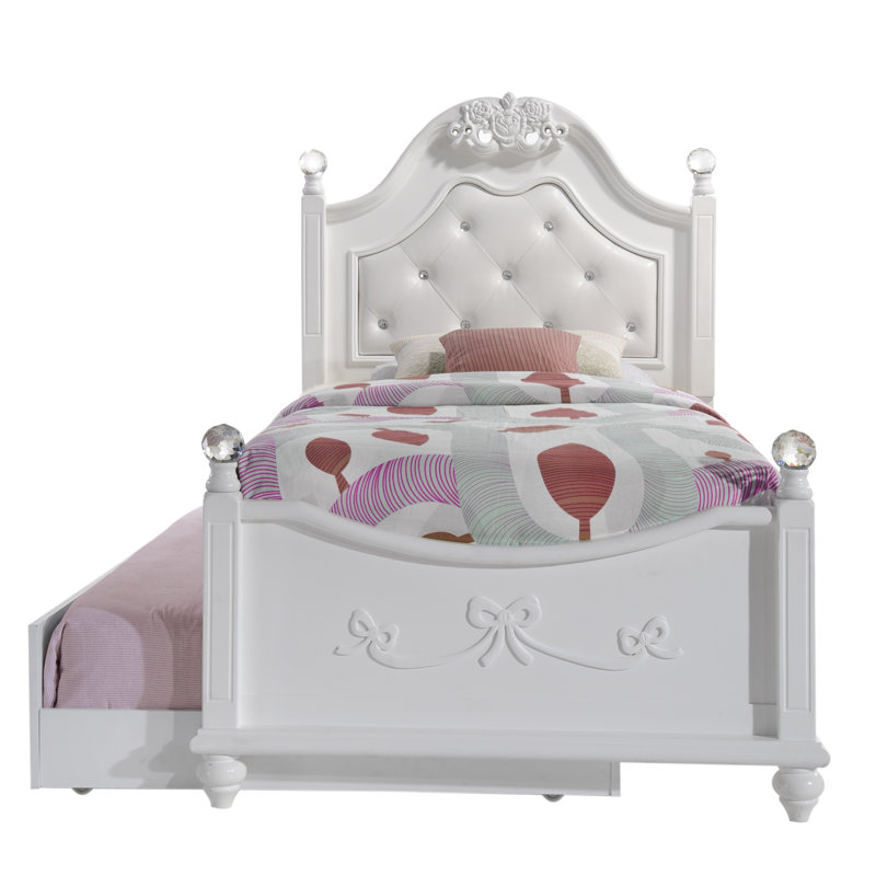Viv Rae Lydia Tufted Upholstered Storage Platform Bed Reviews