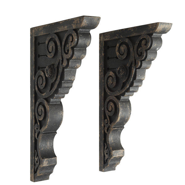 Creative Co Op 26 1 2 H X 16 W X 3 D Corbel Reviews Wayfair