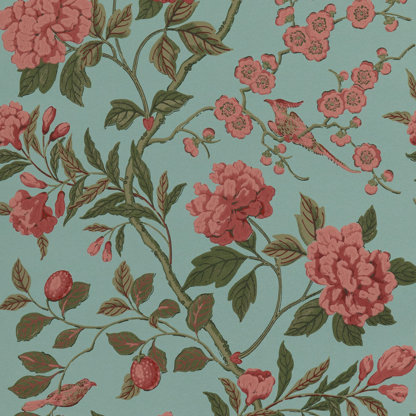 Luxury Brown Floral & Botanical Wallpaper | Perigold