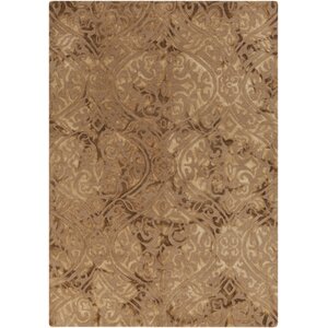 Nadene Tan Damask Rug