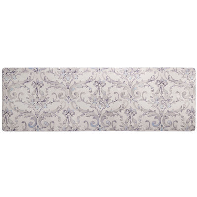 Cozy Living Watercolor Damask Anti-Fatigue Mat