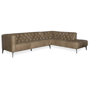 Nicolla Leather Sectional by Hooker Furniture Today Sale Only