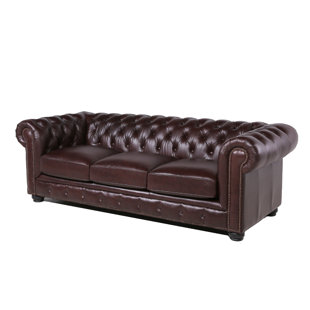 Brinson Leather Chesterfield Sofa Brinson Leather Chesterfield Sofa