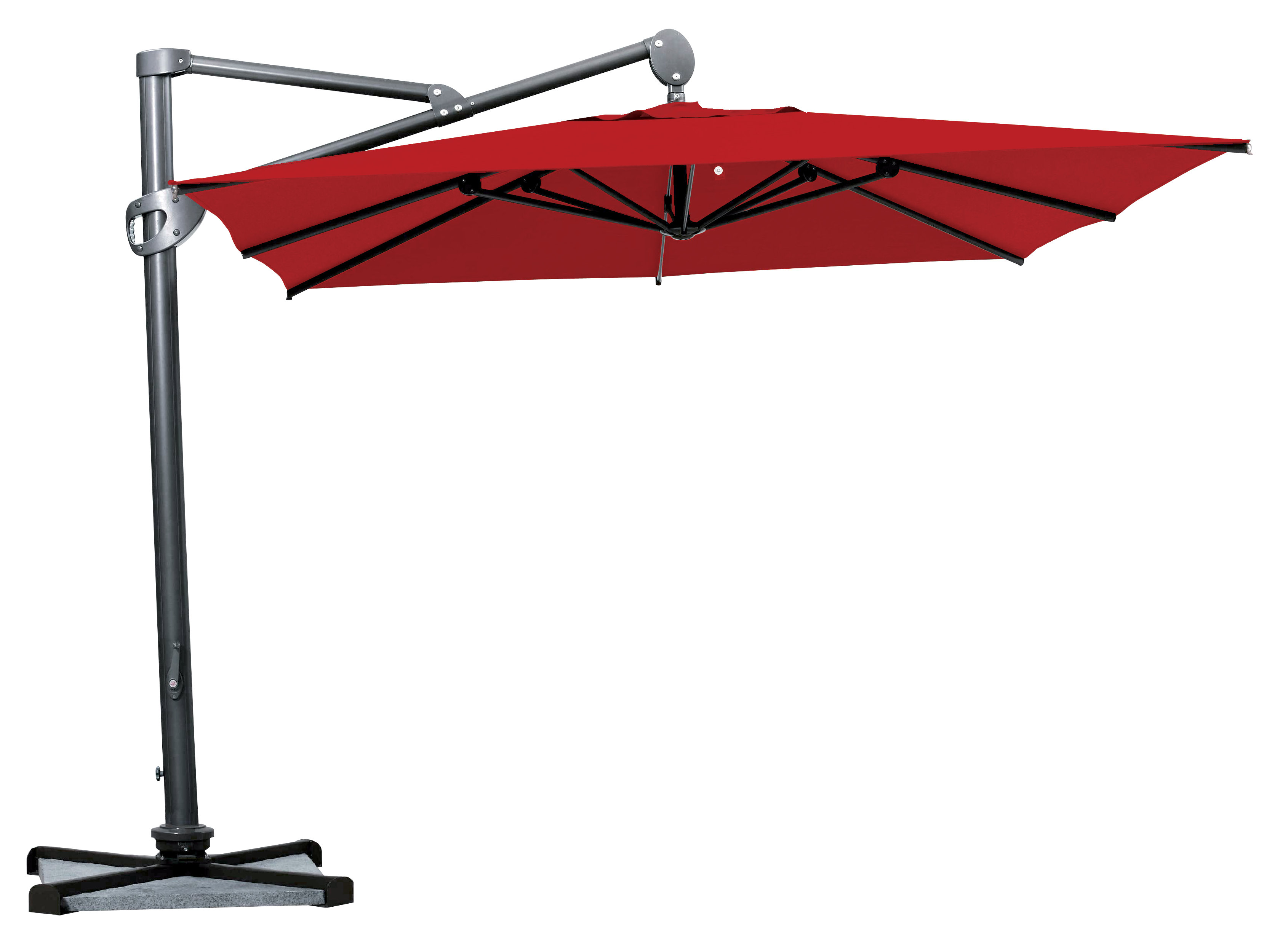 Dakota Fields Amaanah 300Cm Square Cantilever Parasol Wayfair.co.uk